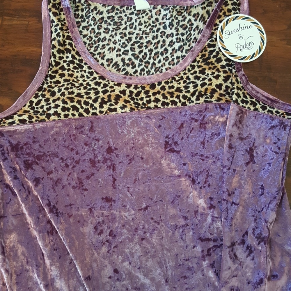 Sunshine and Rodeos sleeveless top